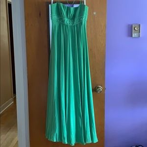 David’s Bridal Empire Waist Gown